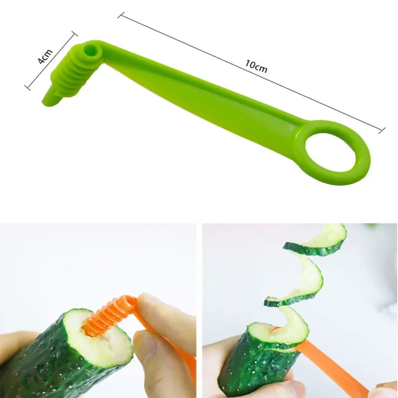 Stainless Steel Plastic Rotate Slicer Twisted Potato
