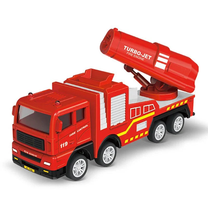 Fire Engine Car Toys Inertial Engineering Vehicles Toy For Kids Gifts