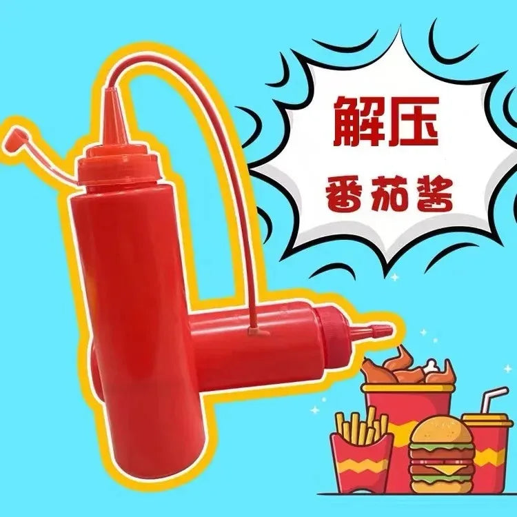 Funny Prank Ketchup Bottles Practical Jokes Tomato Sauce