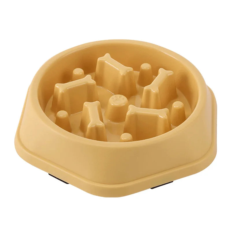 Pet Cat Dog Slow Food Bowl